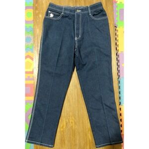 Braxton Designer Denim‎ Stretch Jeans Dark Wash Blue Denim Women's Size 18 EUC